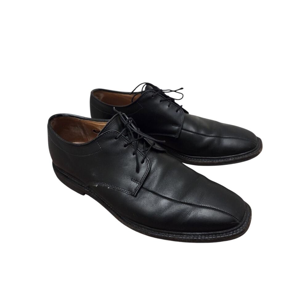 Allen Edmonds Warren Black Leather Lace Up Dress Shoes USA Men's Size 10.5 D